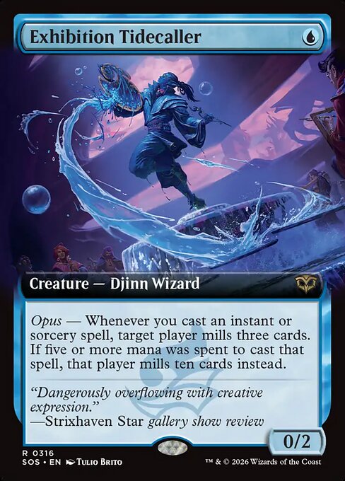 Exhibition Tidecaller from Secrets of Strixhaven