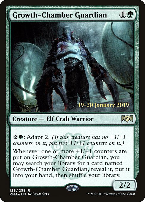 Growth-Chamber Guardian from Ravnica Allegiance Promos