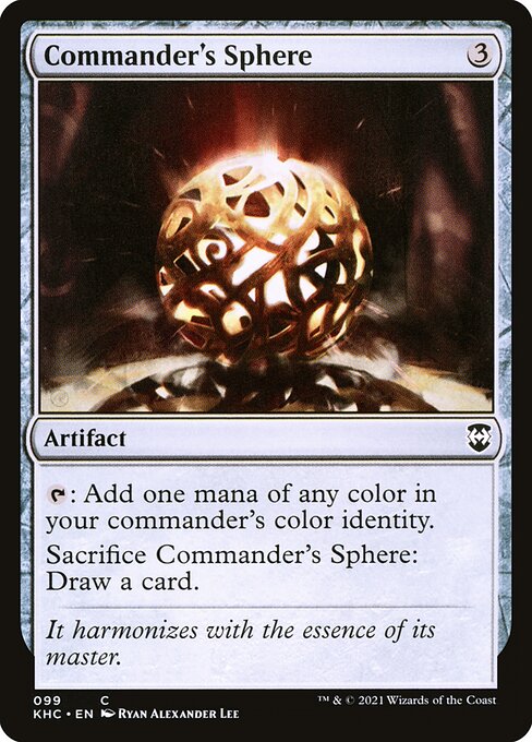 Commander's Sphere from Kaldheim Commander