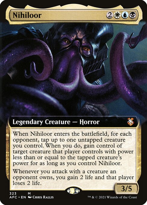 Nihiloor highlighted card art
