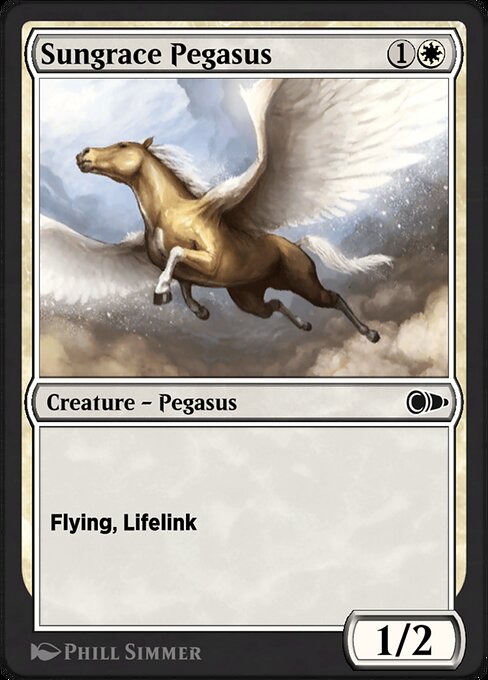 Sungrace Pegasus highlighted card art