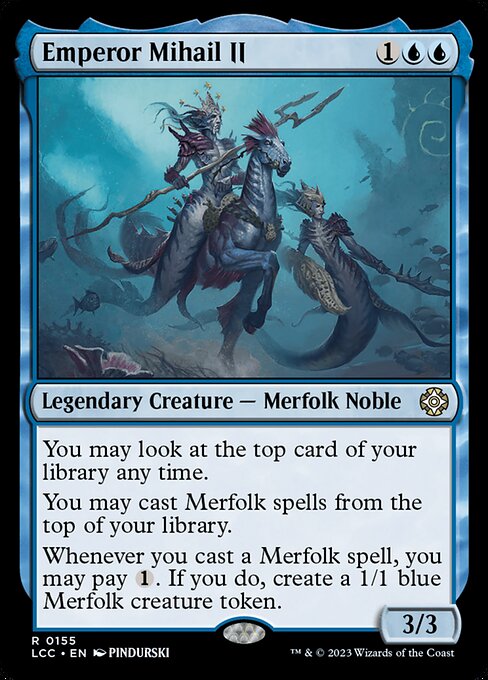 Emperor Mihail II highlighted card art