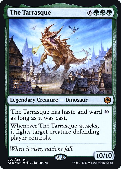 The Tarrasque from Adventures in the Forgotten Realms Promos