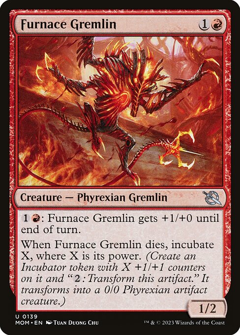 Furnace Gremlin highlighted card art