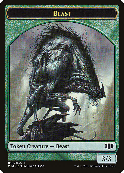 Beast from Commander 2014 Tokens