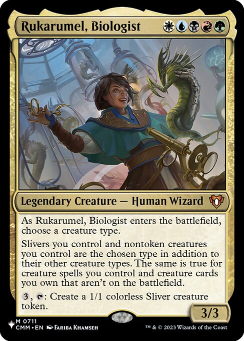 Rukarumel, Biologist highlighted card art