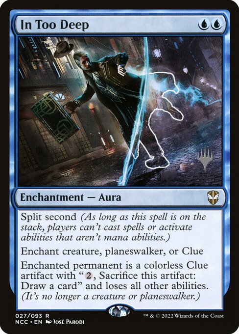 In Too Deep from New Capenna Commander Promos