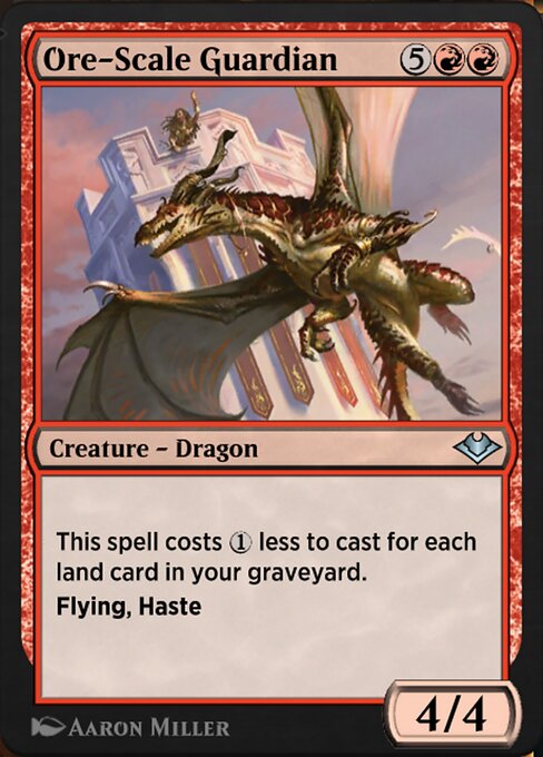Ore-Scale Guardian highlighted card art