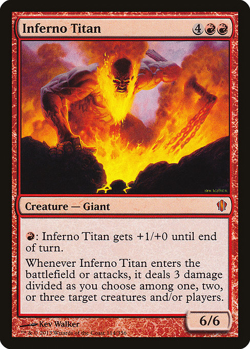 Inferno Titan from Commander 2013