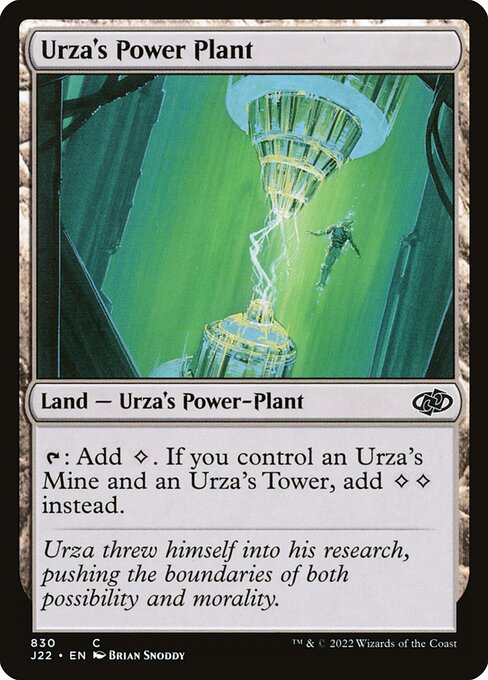 Urza's Power Plant from Jumpstart 2022
