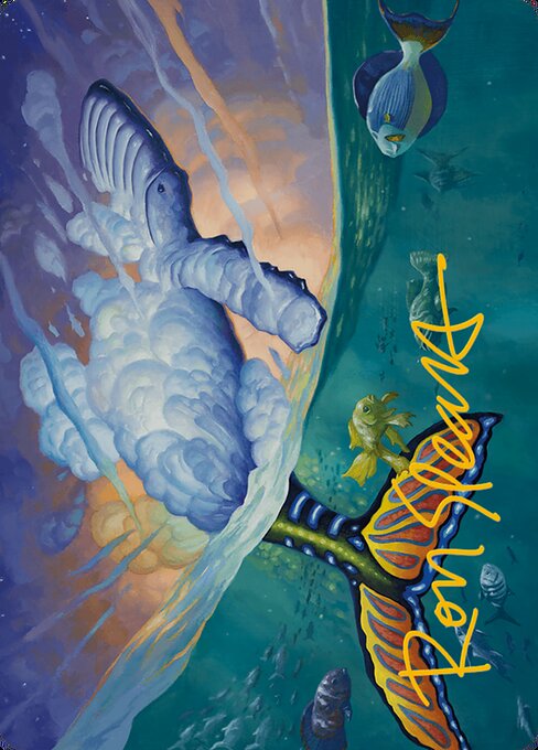 Dreamtide Whale // Dreamtide Whale highlighted card art