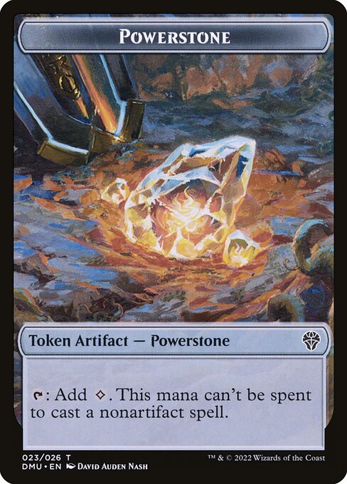 Powerstone from Dominaria United Tokens