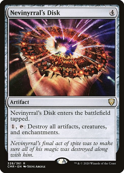 Nevinyrral's Disk from Commander Legends