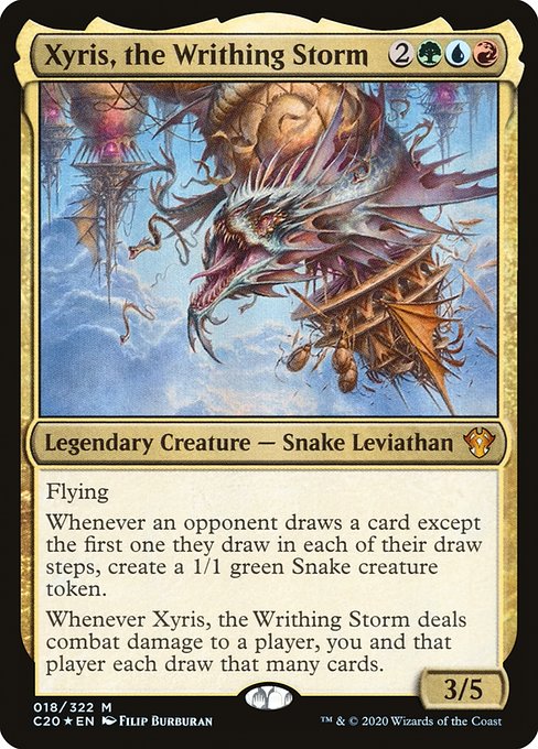 Xyris, the Writhing Storm from Commander 2020