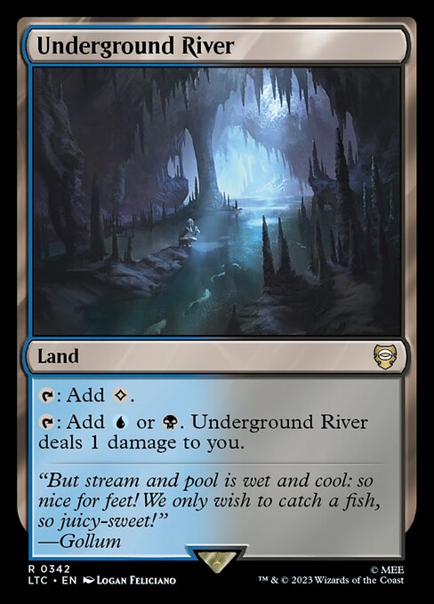 Underground River from Tales of Middle-earth Commander