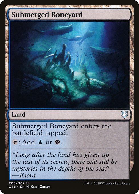 Submerged Boneyard from Commander 2018