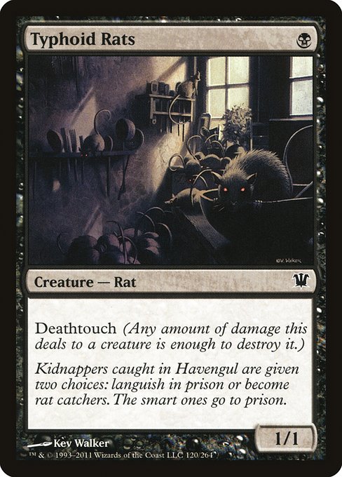 Typhoid Rats from Innistrad