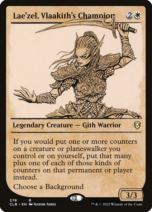 Lae'zel, Vlaakith's Champion from Commander Legends: Battle for Baldur's Gate