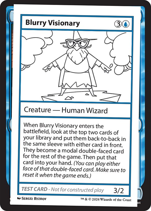 Blurry Visionary highlighted card art