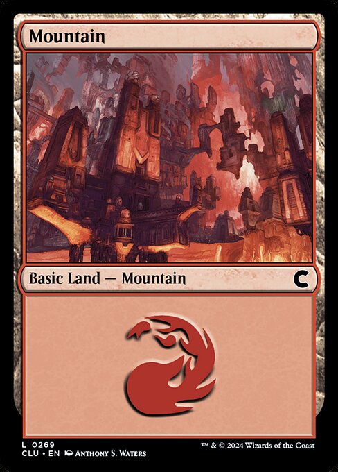 Mountain from Ravnica: Clue Edition