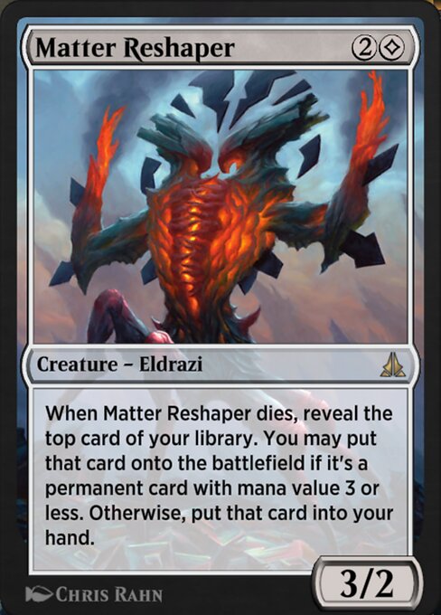 Matter Reshaper from Explorer Anthology 2