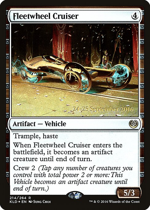 Fleetwheel Cruiser highlighted card art