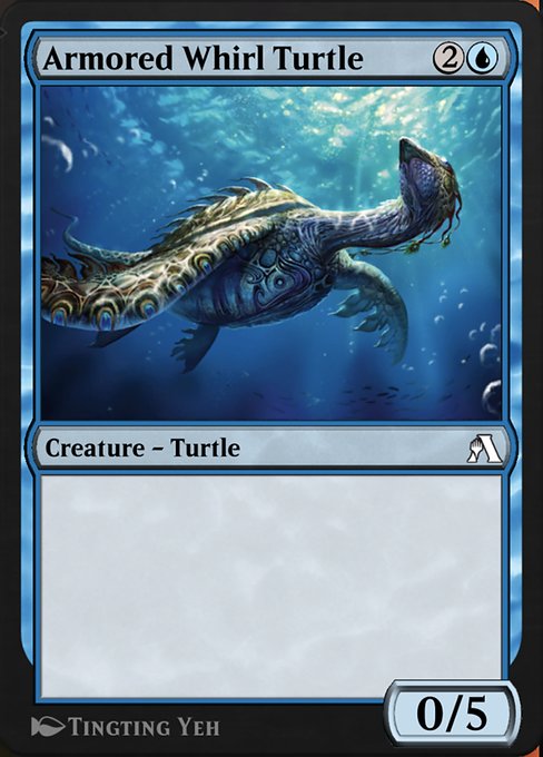 Armored Whirl Turtle highlighted card art