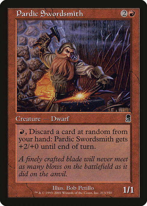 Pardic Swordsmith highlighted card art