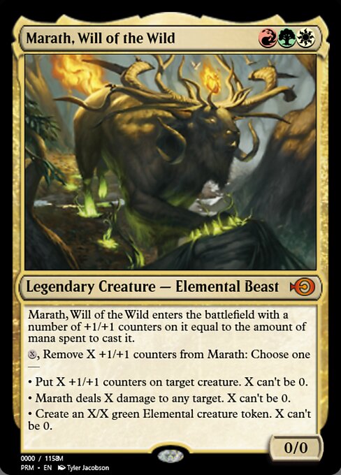 Marath, Will of the Wild highlighted card art