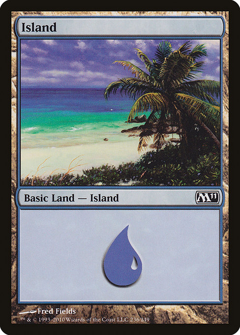 Island from Magic 2011