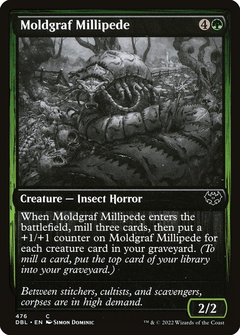 Moldgraf Millipede from Innistrad: Double Feature