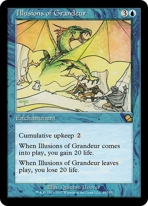 Illusions of Grandeur highlighted card art