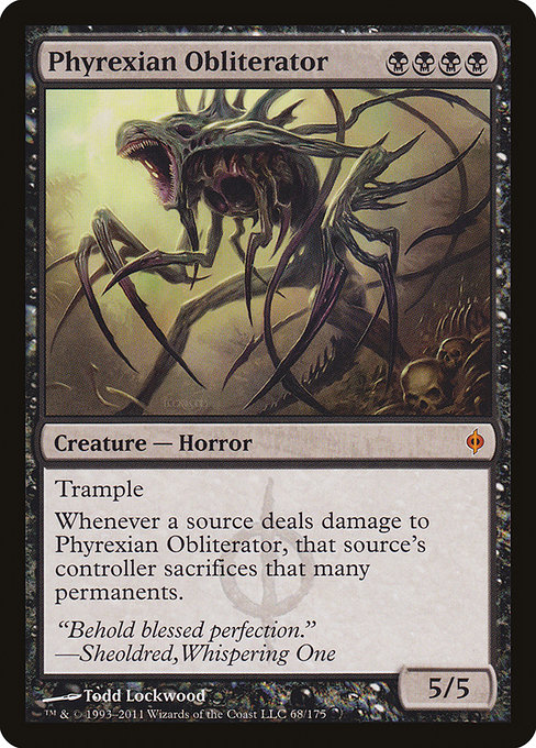Phyrexian Obliterator from New Phyrexia