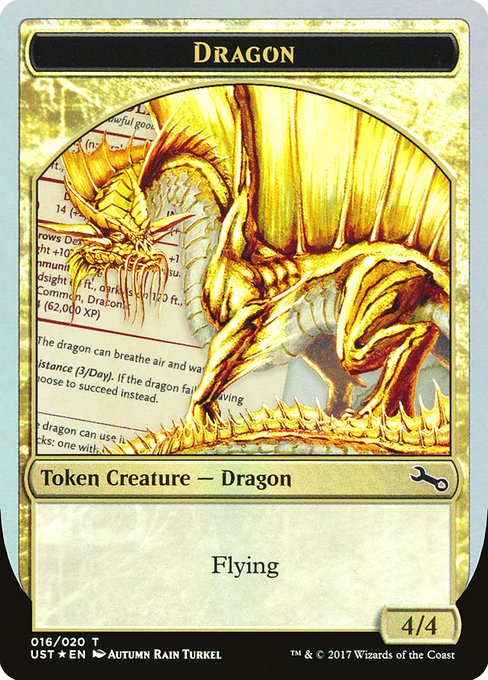 Dragon from Unstable Tokens