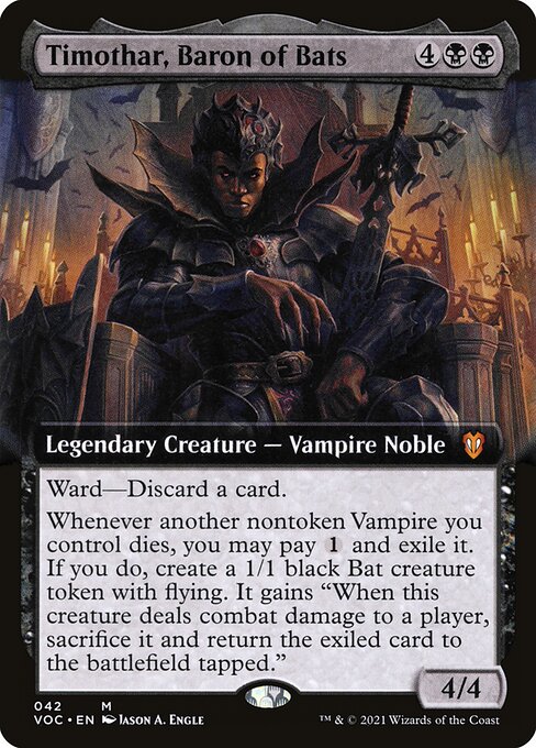 Timothar, Baron of Bats from Crimson Vow Commander