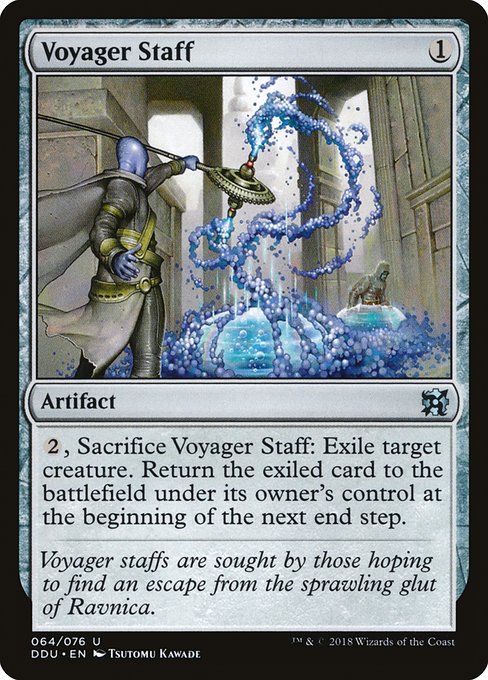 Voyager Staff from Duel Decks: Elves vs. Inventors