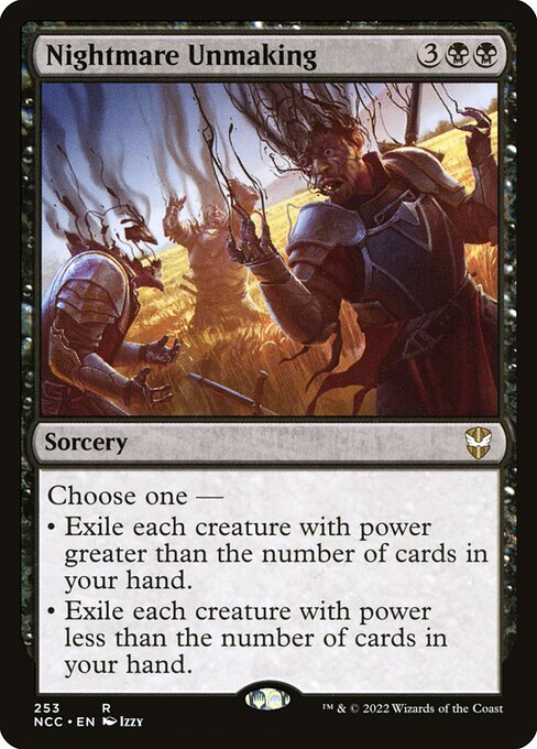 Nightmare Unmaking from New Capenna Commander