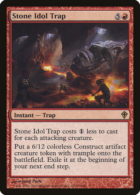 Stone Idol Trap highlighted card art