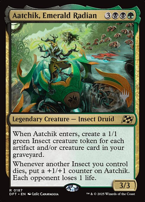 Aatchik, Emerald Radian from Aetherdrift Promos