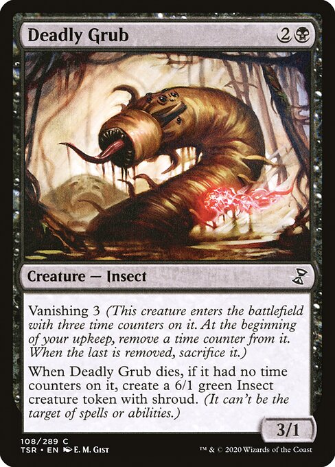 Deadly Grub highlighted card art