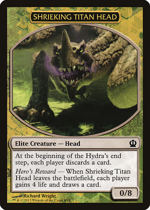 Shrieking Titan Head highlighted card art