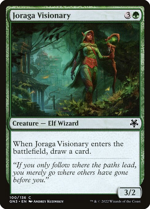Joraga Visionary highlighted card art