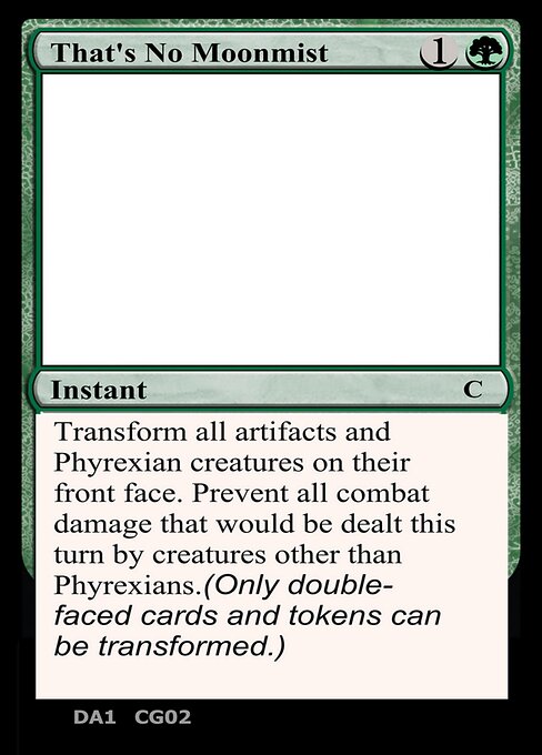 That's No Moonmist highlighted card art