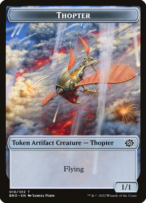 Thopter from The Brothers' War Tokens