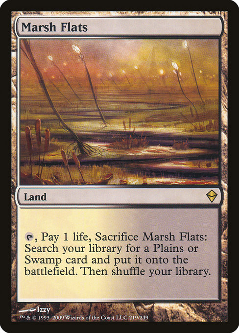 Marsh Flats from Zendikar