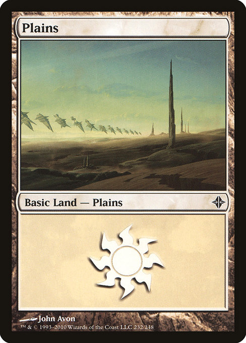 Plains from Rise of the Eldrazi