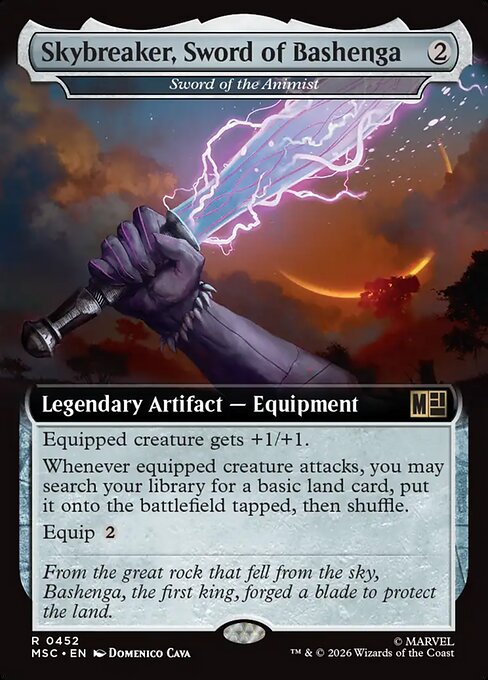 Sword of the Animist from Marvel Super Heroes Commander