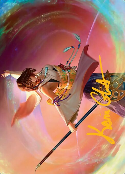 Yuna, Grand Summoner // Yuna, Grand Summoner highlighted card art