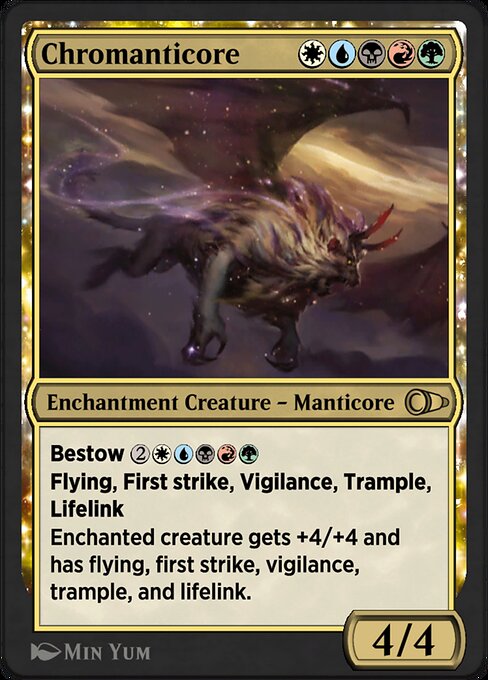 Chromanticore highlighted card art