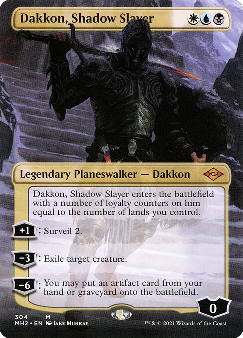 Dakkon, Shadow Slayer from Modern Horizons 2